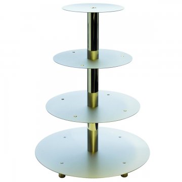 ALZATA IN ALLUMINIO ROTONDA