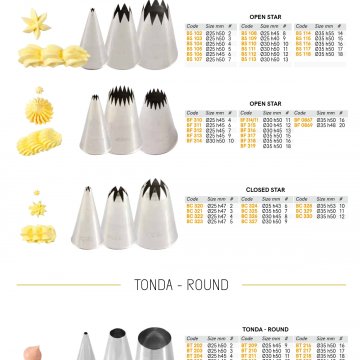 CORNETTI PER DECORARE TIPO A/B/C