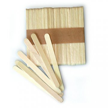 STECCO IN LEGNO PER GELATO 50 PZ