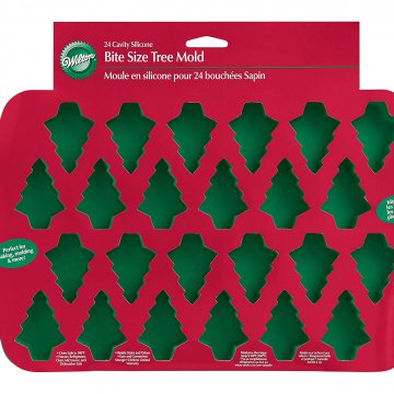 STAMPO IN SILICONE ALBERI DI NATALE