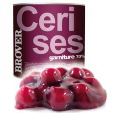 BROVER FRUIT FILLING 70% WHOLE BLACK CILIEGIA 2,7 KG