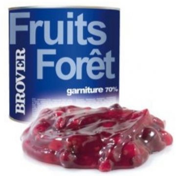BROVER FRUIT FILLING 70% FRUTTI DI BOSCO KG 2,70