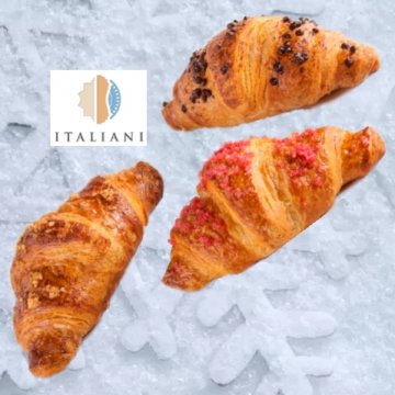 *MIX MINI CROISSANT AL BURRO 17% FARCITI 40GR PZ90