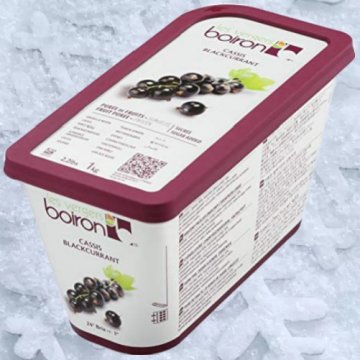*PUREA CONGELATA ZUCCHERATA RIBES NERO KG1