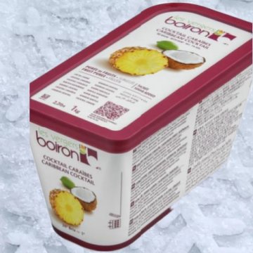 *PUREA CONGELATA ZUCCHERATA COCKTAIL CARAIBICO KG1