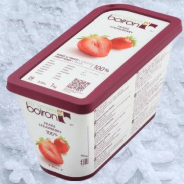 *PUREA CONGELATA 100% FRAGOLA KG1
