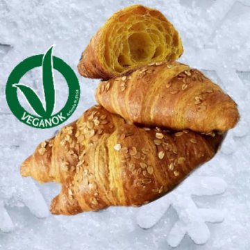 *CORNETTO PRELIEVITATO VEGAN VUOTO ALLA CURCUMA GR 80 PZ 48