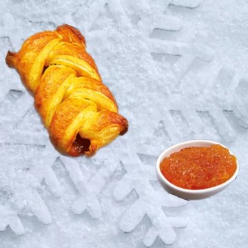 *TRECCIA ALL'ALBICOCCA GR 80 PZ 75