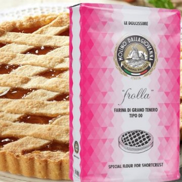 "DALLAGIOVANNA" FARINA LE DOLCISSIME FROLLA TIPO 00 170 KG 25