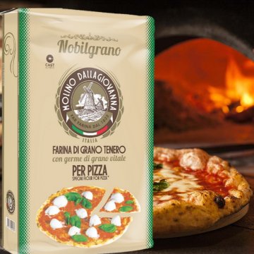 "DALLAGIOVANNA" FAR PIZZA NOBILGRANO 0 R VERDE CON GERME DI GRANO KG 25