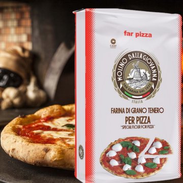 "DALLAGIOVANNA" FAR PIZZA TIPO 0 S ROSSA KG 25