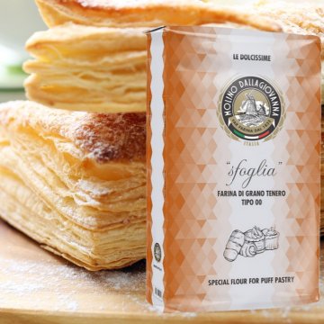 "DALLAGIOVANNA" FARINA LE DOLCISSIME SFOGLIA TIPO 00 KG 25