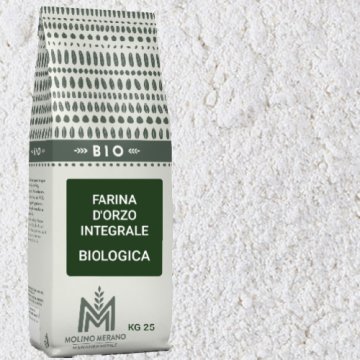 FARINA D'ORZO INTEGRALE BIO KG 25