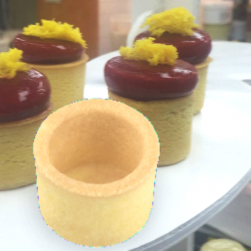 TARTELLETTA FROLLA CILINDRICHE BURRO Ø35 PZ 120