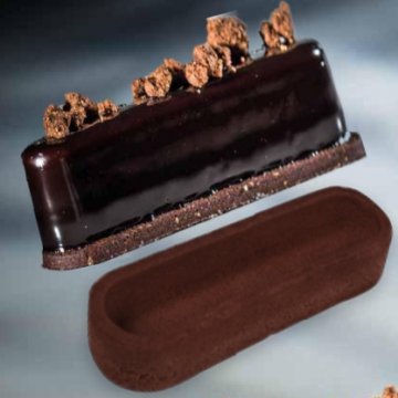 TARTELLETTE ECLAIR FROLLA MIGNON CACAO NTL AL BURRO 70 MM PZ 60