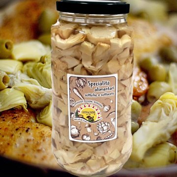 CARCIOFI A SPICCHI ALLA RINFUSA GR 3100