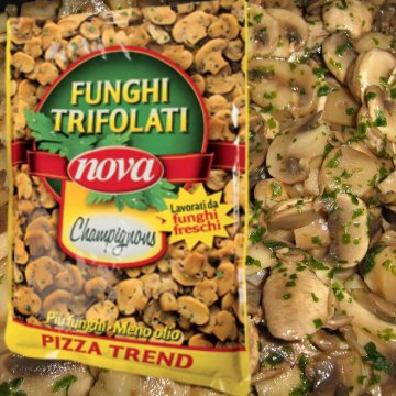 FUNGHI CHAMPIGNONS TRIFOLATI BUSTA KG 1,7
