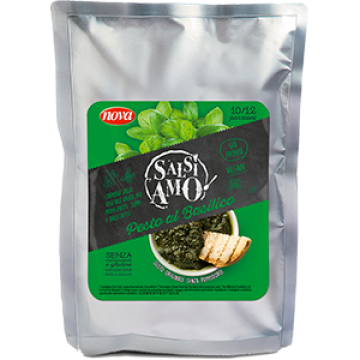 SALSIAMO AL BASILICO BUSTA GR 800