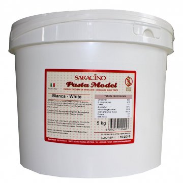 PASTA DI ZUCCHERO SARACINO MODEL BIANCA KG 5