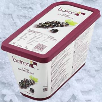 *PUREA CONGELATA ZUCCHERATA RIBES NERO KG1